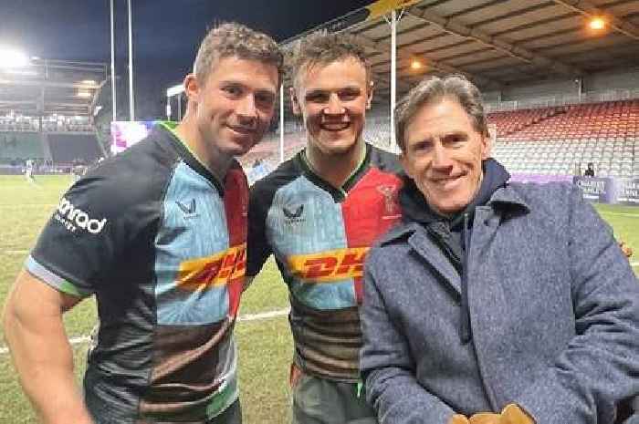 Leigh Halfpenny and three Wales outcasts help take down English champions in front of famous fan