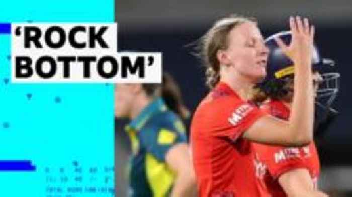 England slump to crushing third T20 defeat in Women's Ashes