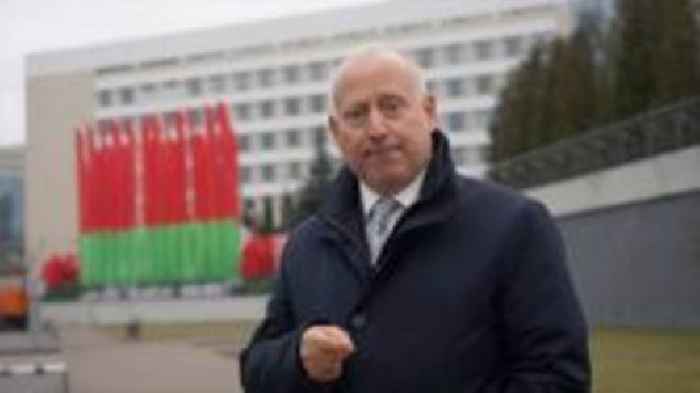 'The leader faces no serious challenge' - Steve Rosenberg in Belarus