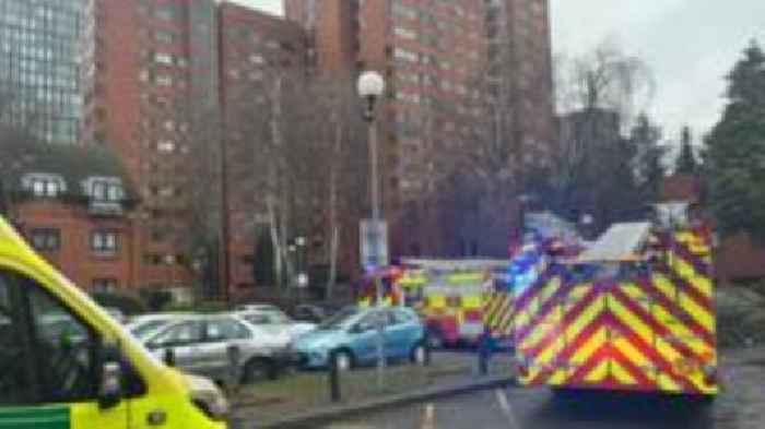 Fire crews called as blaze breaks out in flat