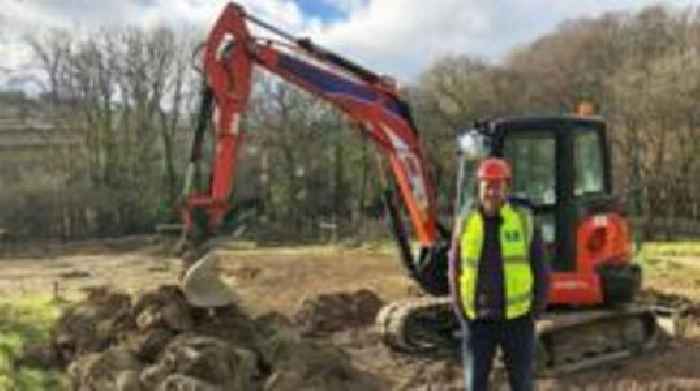 Work begins on nature-friendly farm cabin