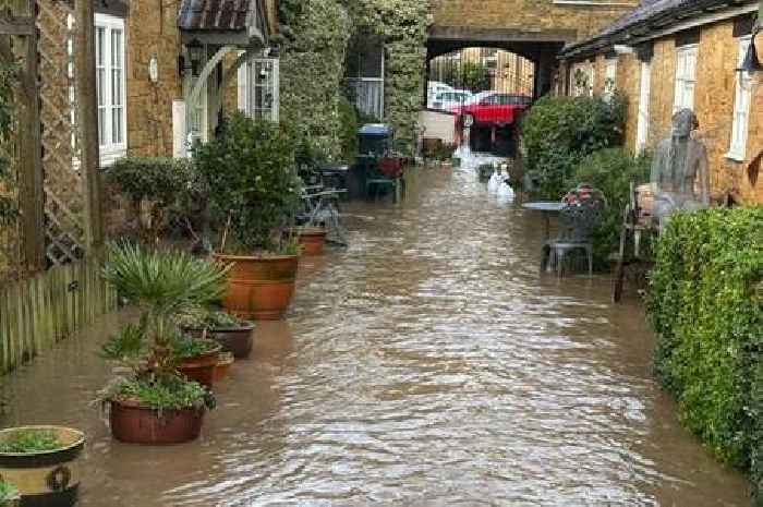 Storm Herminia flood chaos in Somerset as heavy rain batters region