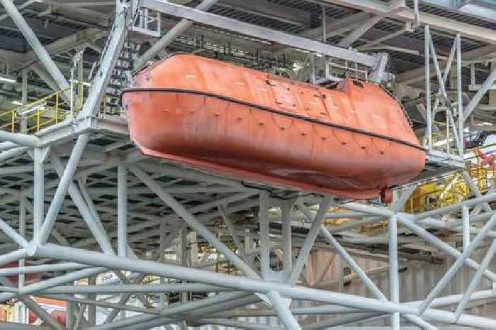 Man converted abandoned oil rig lifeboat into home - and people can't believe what's inside