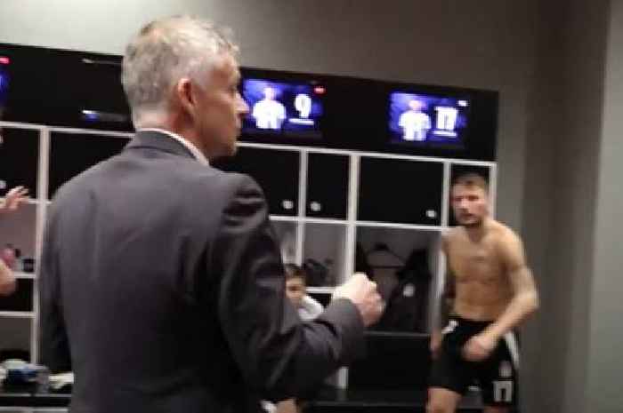 Ole Gunnar Solskjaer's emotional Besiktas dressing room speech - ‘One of the best feelings I’ve ever had’