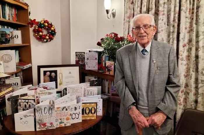 Scots war veteran shares secret to long life after celebrating 100th birthday