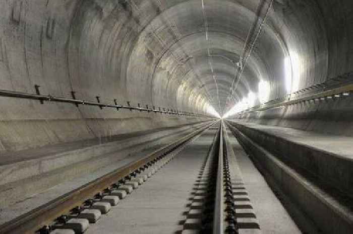 World's longest train tunnel hidden beneath the Earth is 35 miles long and changing train travel forever