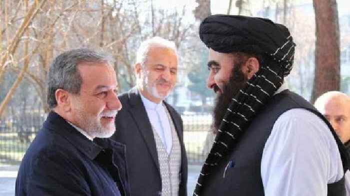 Iran's foreign minister meets Taliban in 1st visit to Kabul in 8 years 