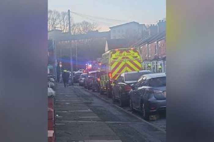 Live updates after fire engines, paramedics and police on Stoke-on-Trent street