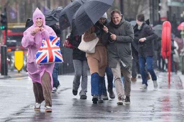 Surrey issued 26 hour rain weather warning with flooding and travel disruption expected