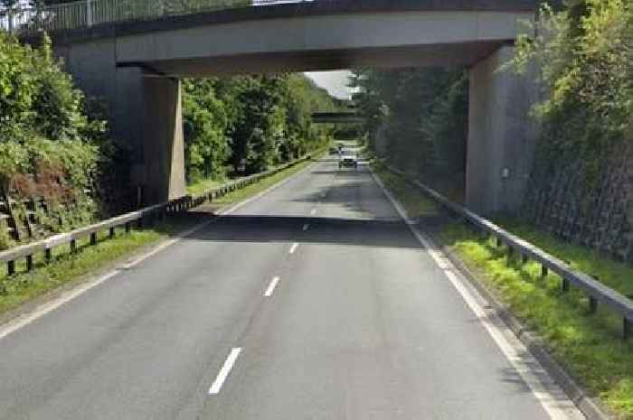 Driver dies after crash between car and lorry on A470 between Llanidloes and Llandinam