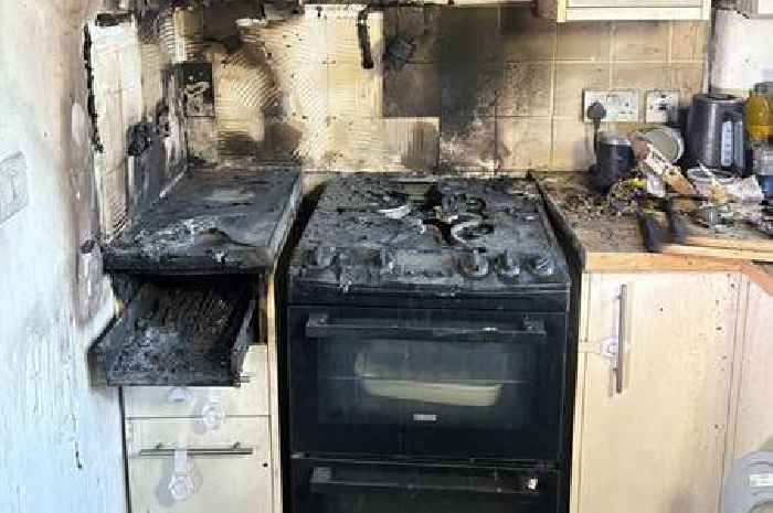 Mum loses everything after air fryer 'exploded' while she was out