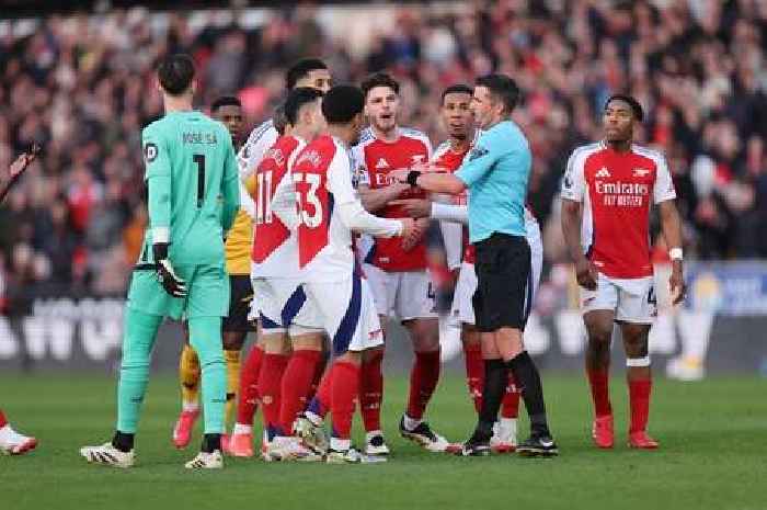 PGMOL’s 10 refereeing decisions adjudged to be wrong after controversial Arsenal red card