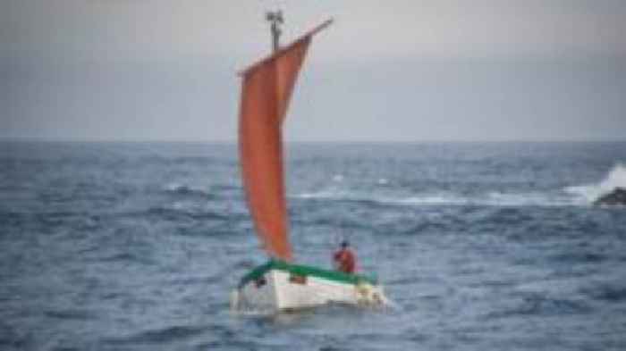 The Viking-style boat reviving traditional skills