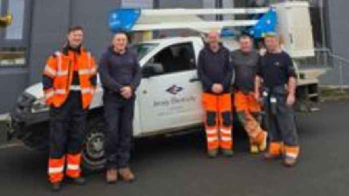 Jersey helps restore power in Northern Ireland