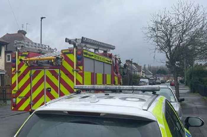 Fire service issues statement after 'frightening' blaze in Derby suburb