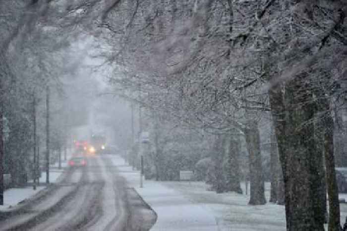 11 counties in England set to wake up to snow on Thursday