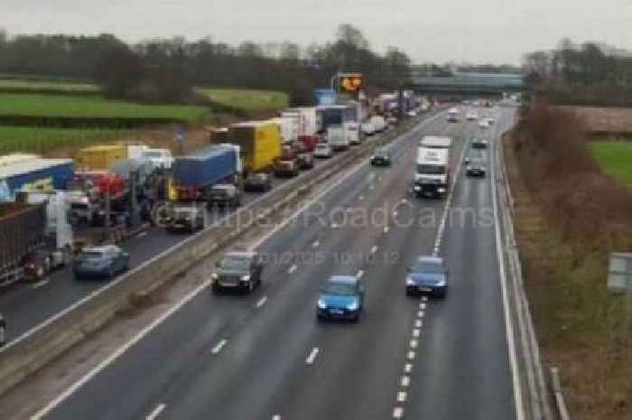 Live M6 updates as 'emergency repairs' trigger huge delays