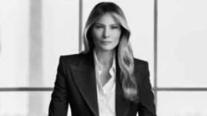 Decoding Melania Trump's new official portrait