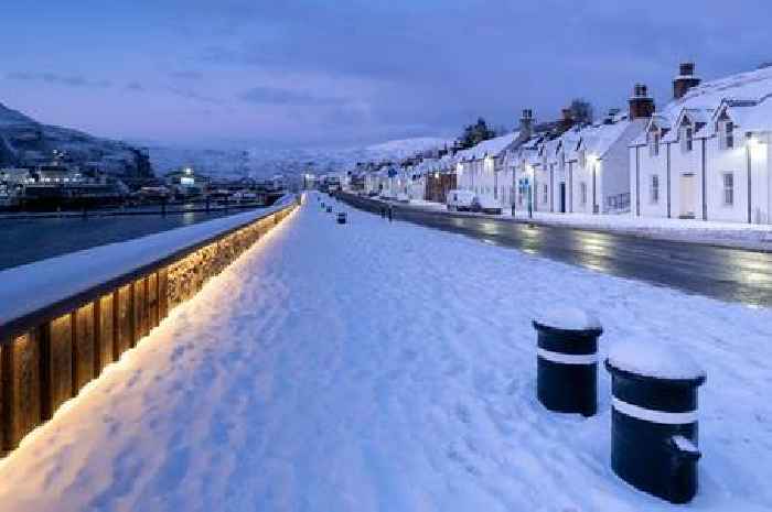 Scotland to get worst snowfall in UK as -3 Arctic chill brings 570 mile blizzard