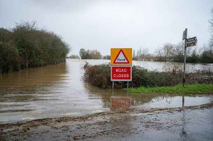 Live flood warnings and road closures updates in Gloucestershire on Wednesday