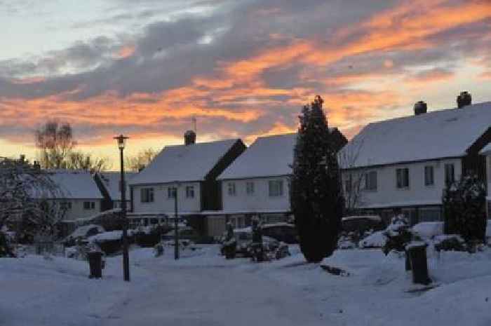 All the parts of England set for snow on Thursday with 13 cities hammered