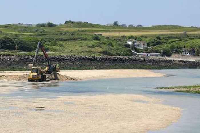 Fears one of West Country's best beaches will 'never be same again' after tonnes of sand 'stolen'