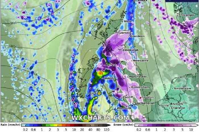 Exact date '5cm per hour' snow blizzard coming to Stoke-on-Trent