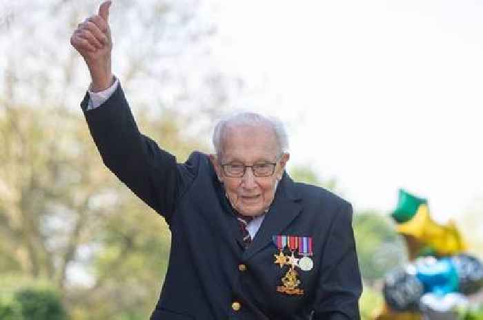 Captain Sir Tom Moore's name stripped from charity set up in his honour