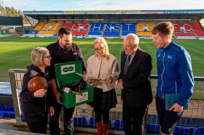 Perth referee recalls his SFA career for city memories group at McDiarmid Park