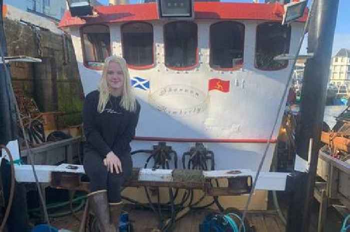 Teenage girl who won fisherman of the year hopes to inspire young women to work at sea