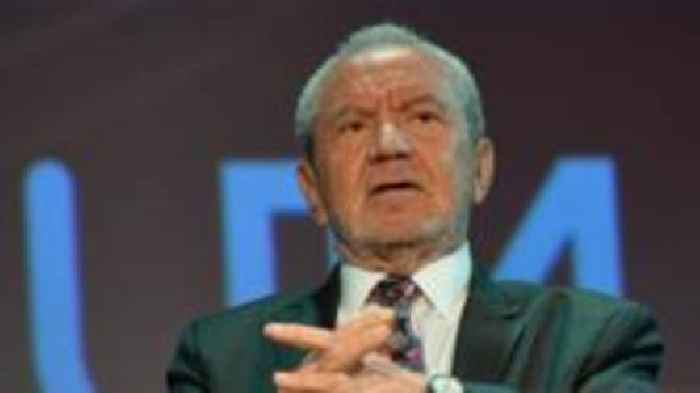 Lord Sugar wants workers to 'get their bums back into the office'