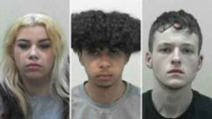 Teen trio jailed for murdering man in knife attack