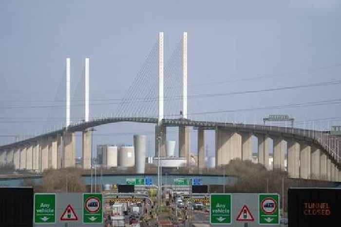 Live M25 updates as incident closes Dartford Tunnel lane causing long delays