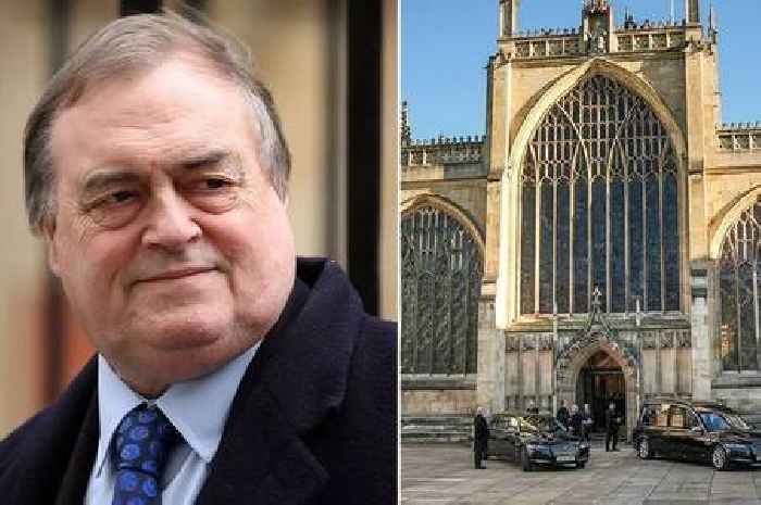 John Prescott gets last laugh as two Jags carry him on final journey to 'working class hero' funeral