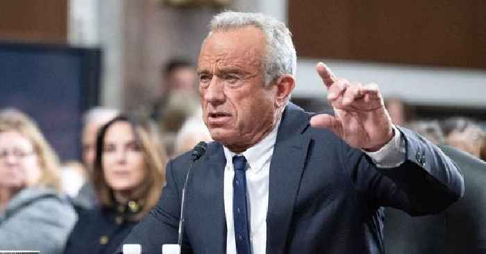 Robert F. Kennedy Jr. Sparks Rumors He Put a Nicotine Pouch Into His Mouth During Health Secretary Confirmation Hearing