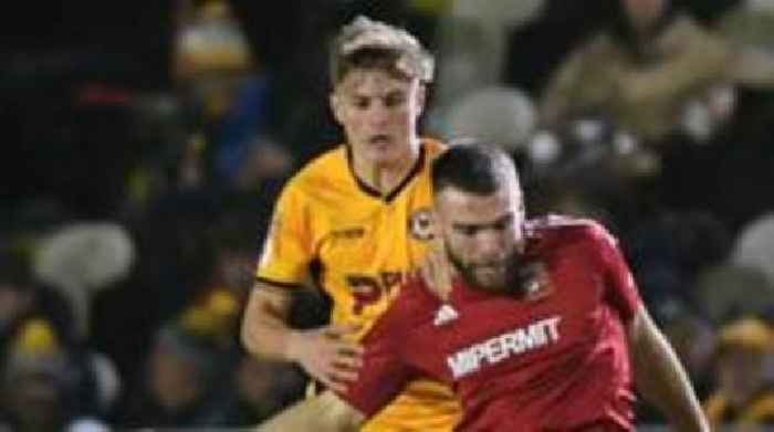 Newport defender Davies out for rest of season