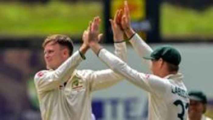 Rain slows Australia's progress in Sri Lanka