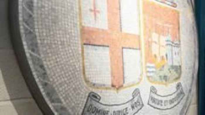 GWR coat of arms mosaic finds permanent home