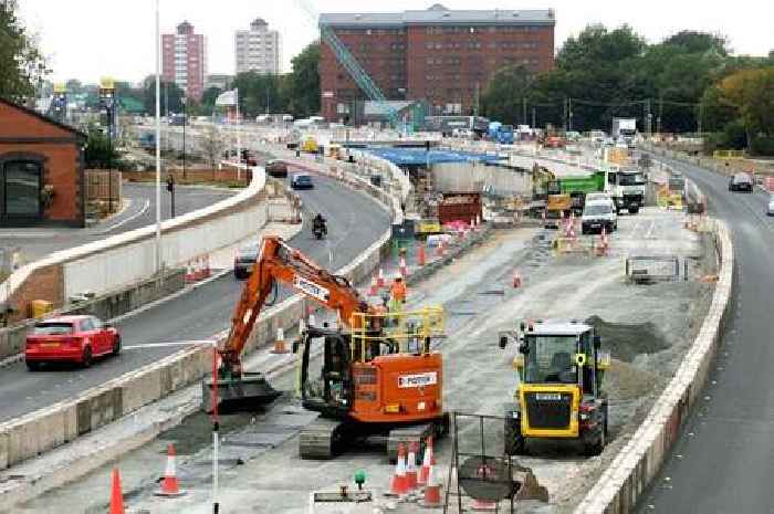 More A63 Castle Street closures announced as 'noisier' phase of work begins