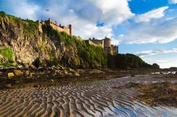 Scotland's best seaside town to visit with 'secluded beach' and 'impressive' castle crowned