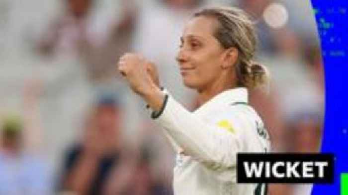 'That sums up the summer' - England's Ecclestone falls to bouncer