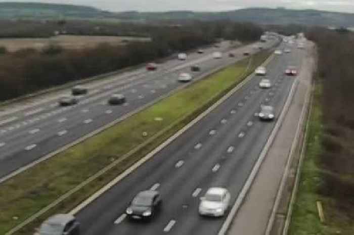 Crash halts M5 traffic and causes long delays