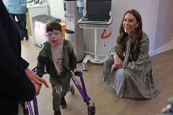 The ‘special moment’ Princess Kate apologised to a little boy during a visit to Ty Hafan