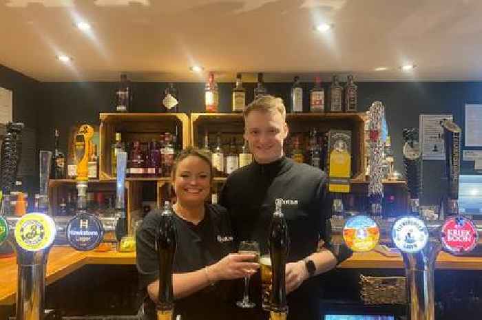 Workers fulfil their dream and take over bustling bar in Aston-on-Trent