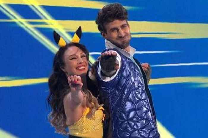 Leicestershire's ITV Dancing On Ice star Chris Taylor falls live on air after tough week