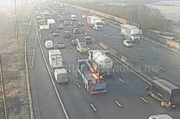 M25 Dartford Crossing live traffic updates as motorway blocked with motorists facing huge rush hour delays