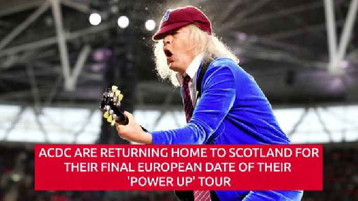 AC/DC's Scottish roots as iconic band set for huge Edinburgh show