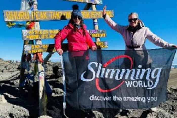 Livingston woman climbs Africa’s highest mountain after dramatic weight loss