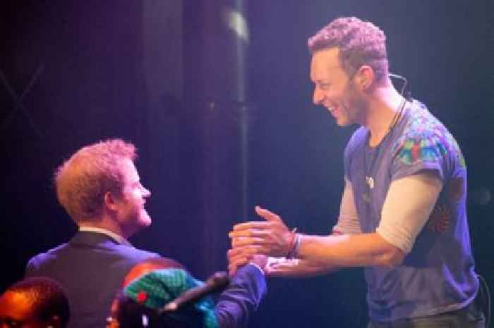 Coldplay's Chris Martin confirms he will support Prince Harry at huge upcoming event