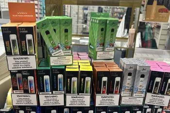 Trading Standards seized 250 'illicit vapes' during 'routine visits' to Ayrshire stores